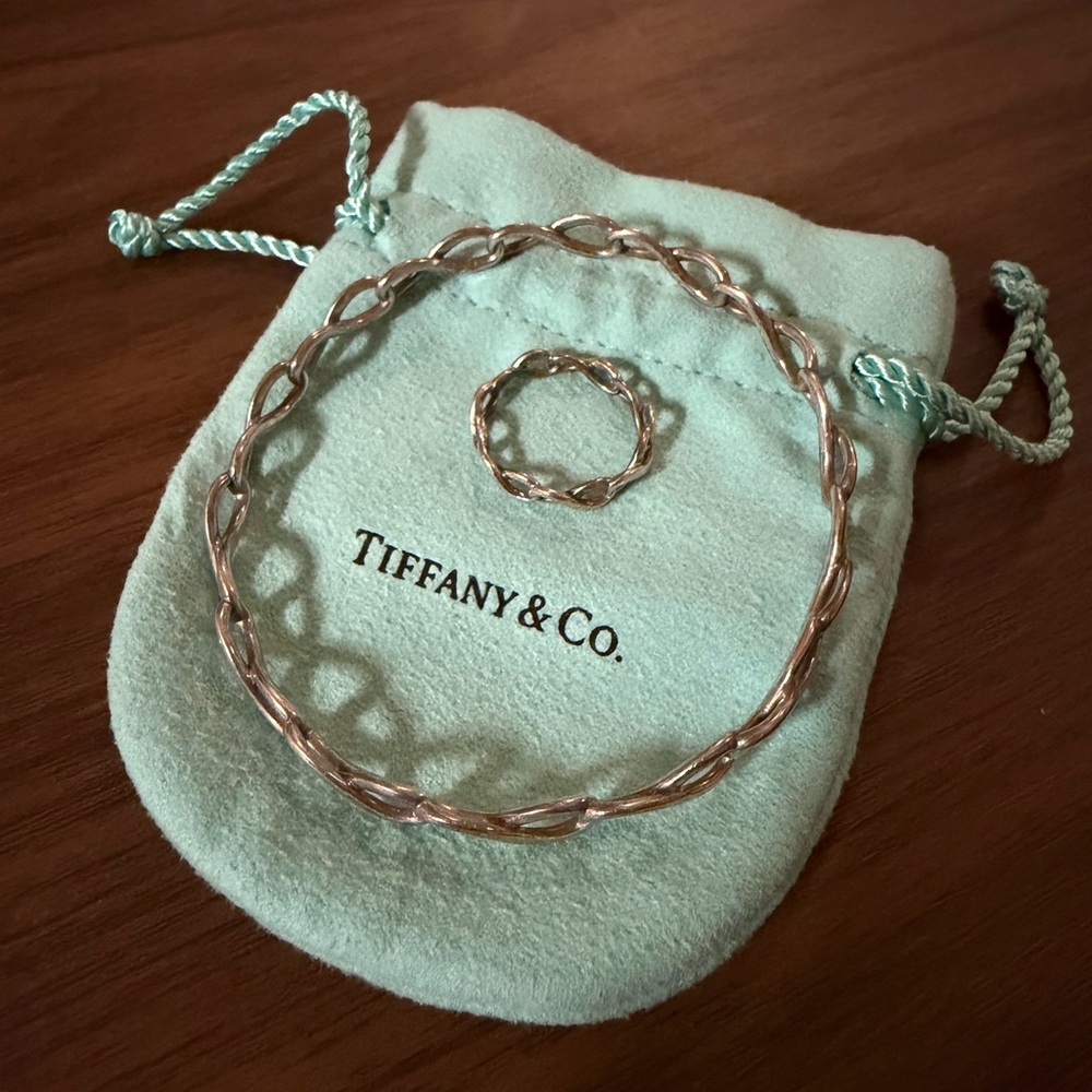 Tiffany & Co. Silver Bracelet and Ring